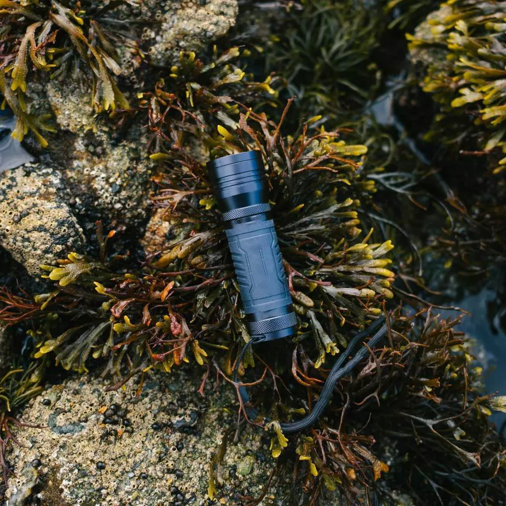 Compact Adjustable Focus Handheld Flashlight